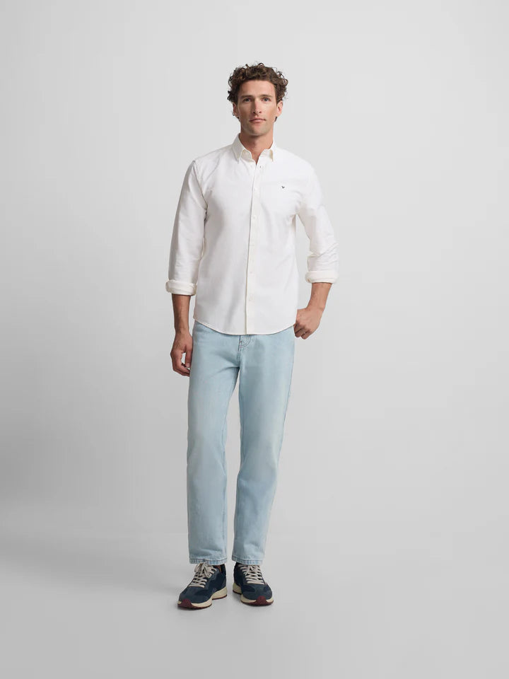 CAMISA SPORT OXFORD RAYA SILBON - AMARILLO