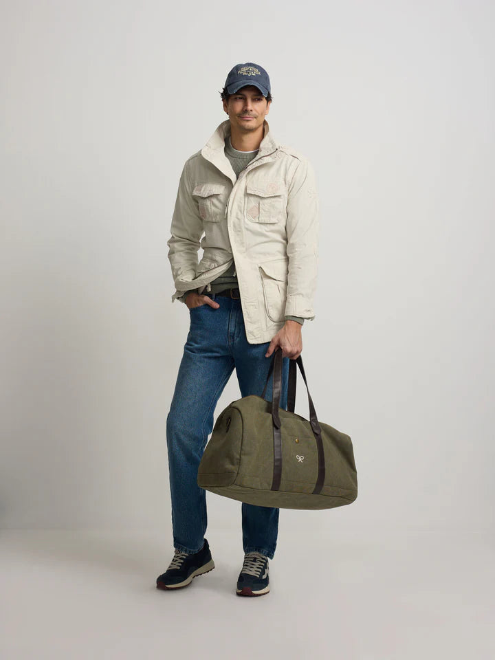 PARKA PARCHES SILBON - CREMA