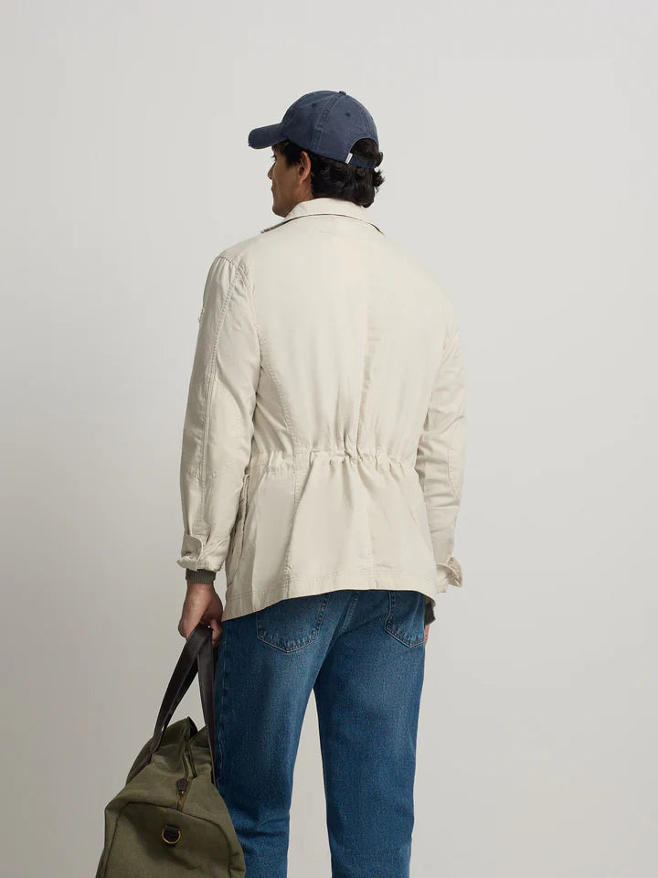 PARKA PARCHES SILBON - CREMA