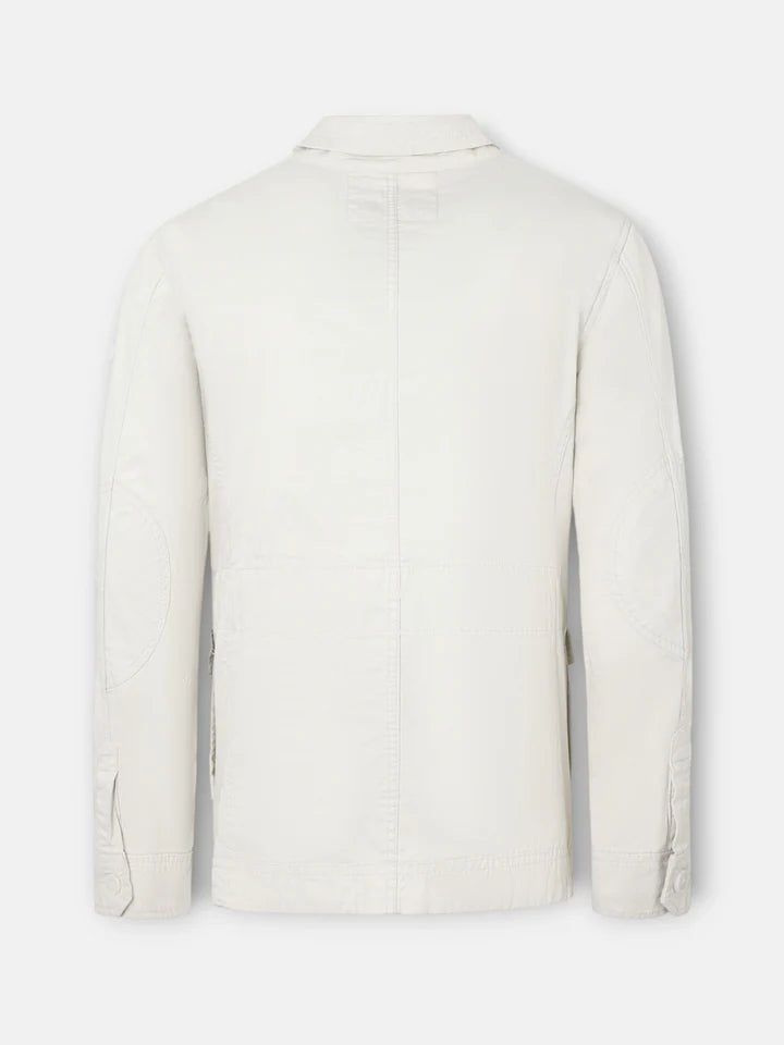 PARKA PARCHES SILBON - CREMA