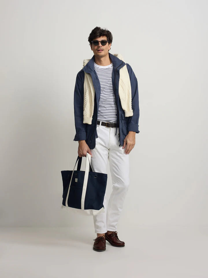 PARKA PARCHES SILBON - MARINO