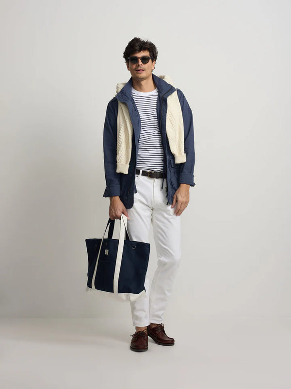 PARKA PARCHES SILBON - MARINO