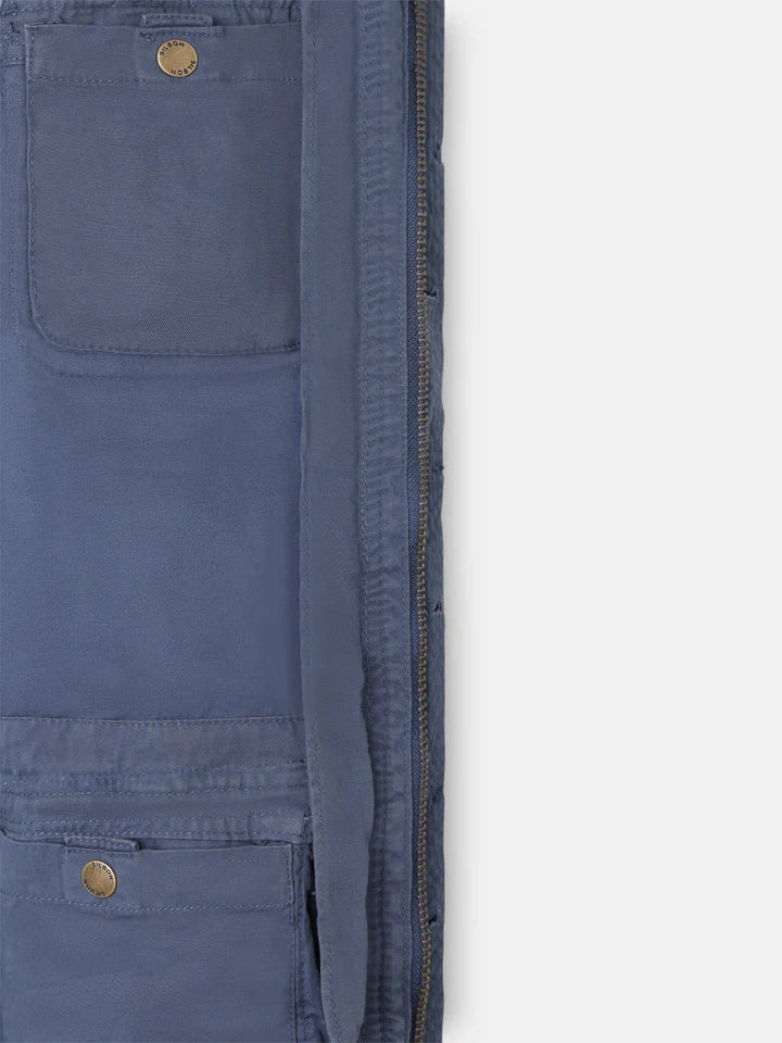 PARKA PARCHES SILBON - MARINO