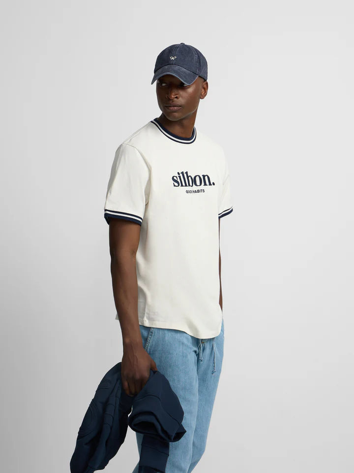 CAMISETA GOOD HABITS SILBON - MARINO