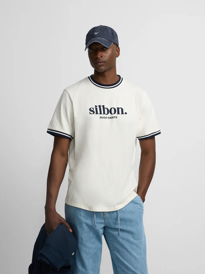 CAMISETA GOOD HABITS SILBON - MARINO