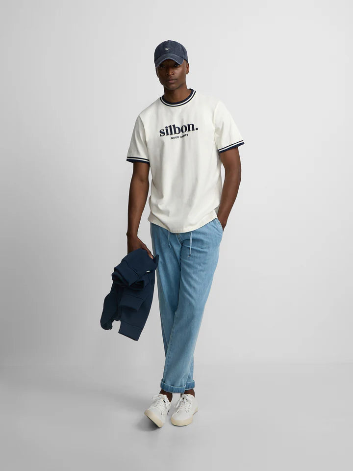 CAMISETA GOOD HABITS SILBON - MARINO