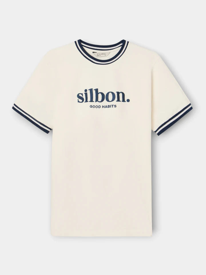 CAMISETA GOOD HABITS SILBON - MARINO