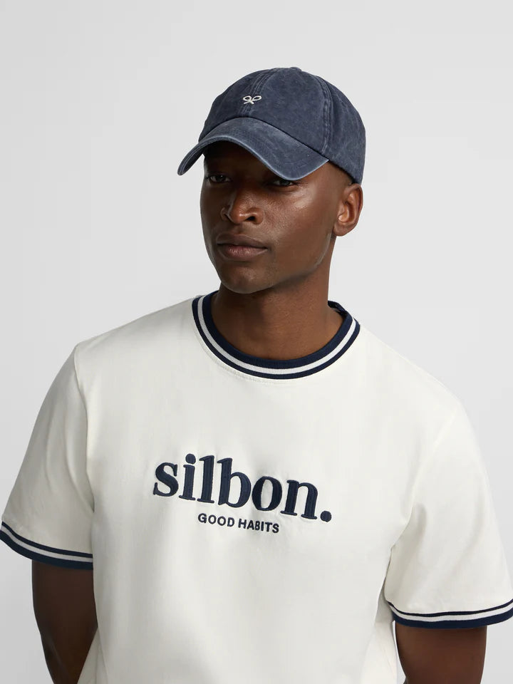 CAMISETA GOOD HABITS SILBON - MARINO