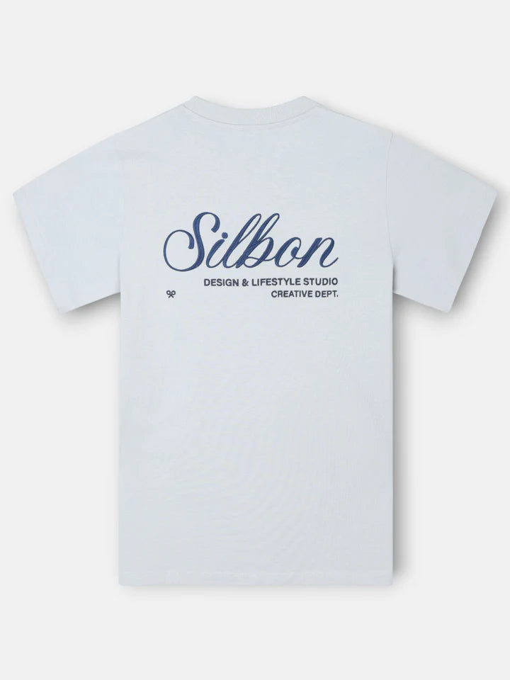 CAMISETA SILBON CREATIVE DEPT - AZUL
