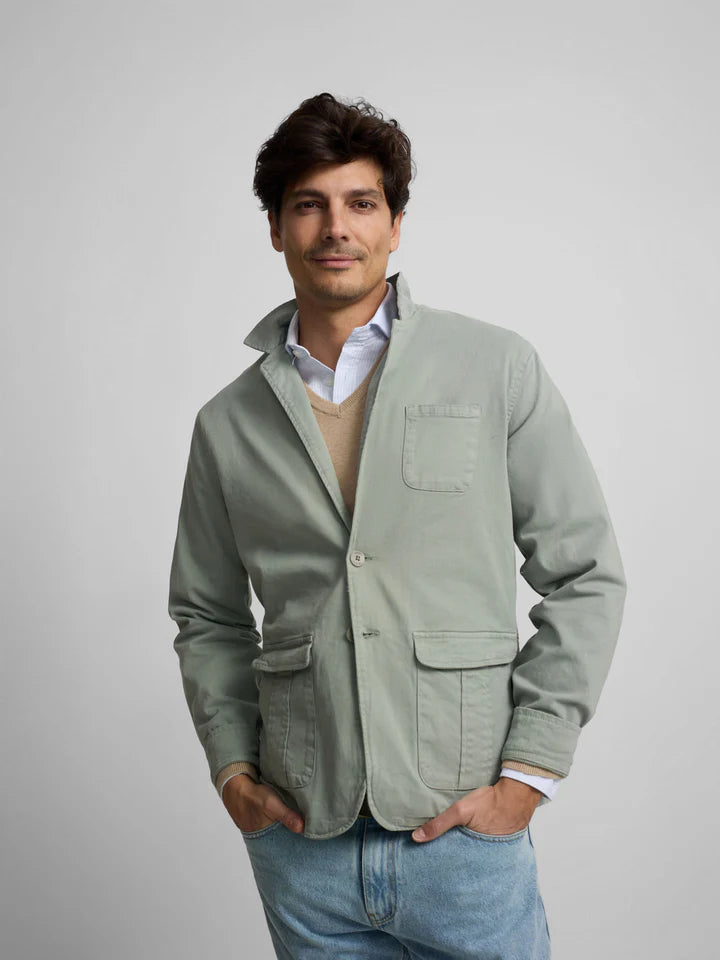 SEMIBLAZER SILBON - VERDE