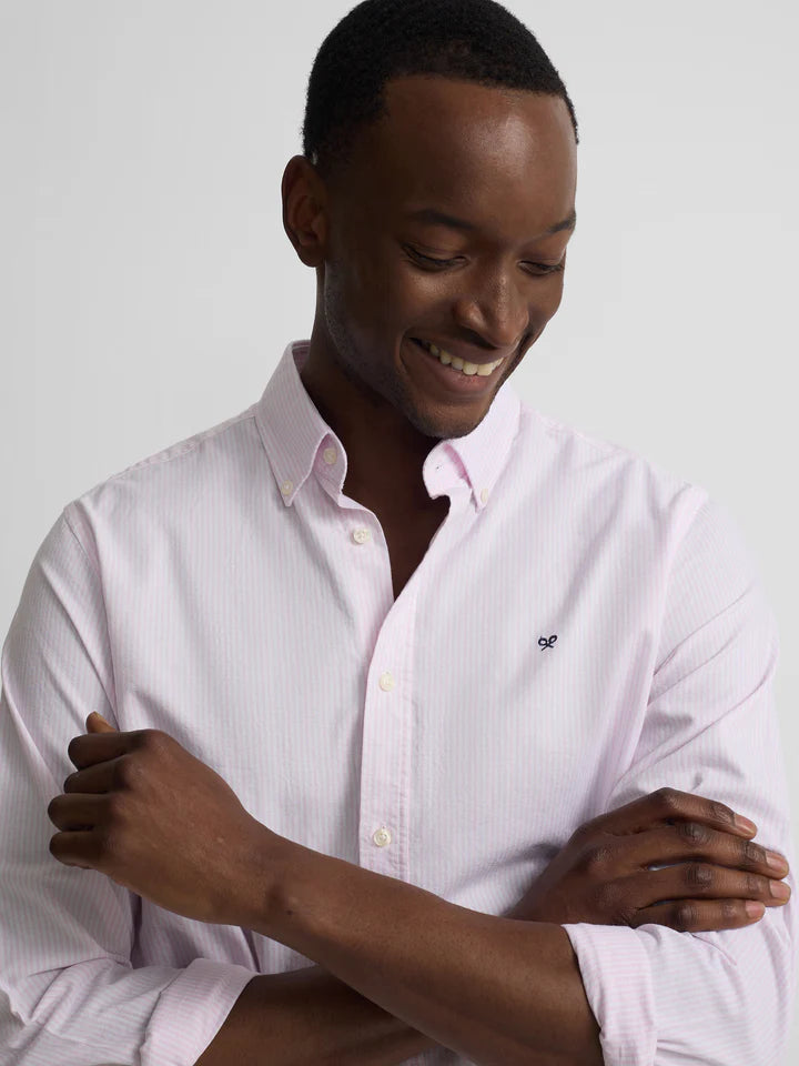 CAMISA SPORT OXFORD RAYA SILBON - ROSA