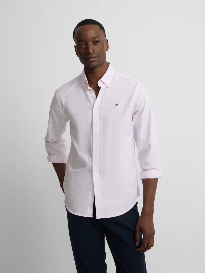 CAMISA SPORT OXFORD RAYA SILBON - ROSA