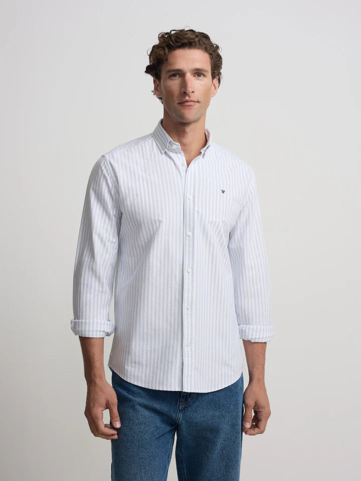CAMISA SPORT OXFORD RAYA SILBON - VERDE CLARO
