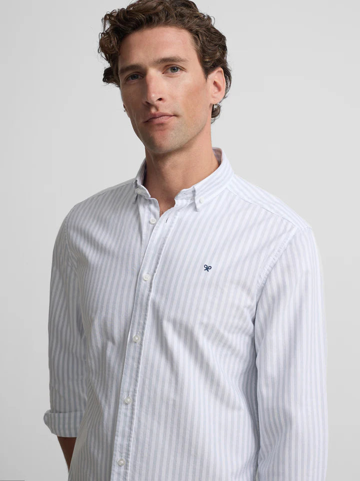 CAMISA SPORT OXFORD RAYA SILBON - VERDE CLARO