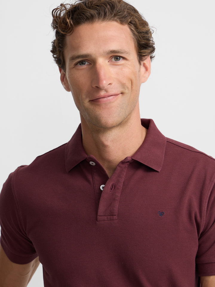 POLO CLASICO SILBON - BURDEOS