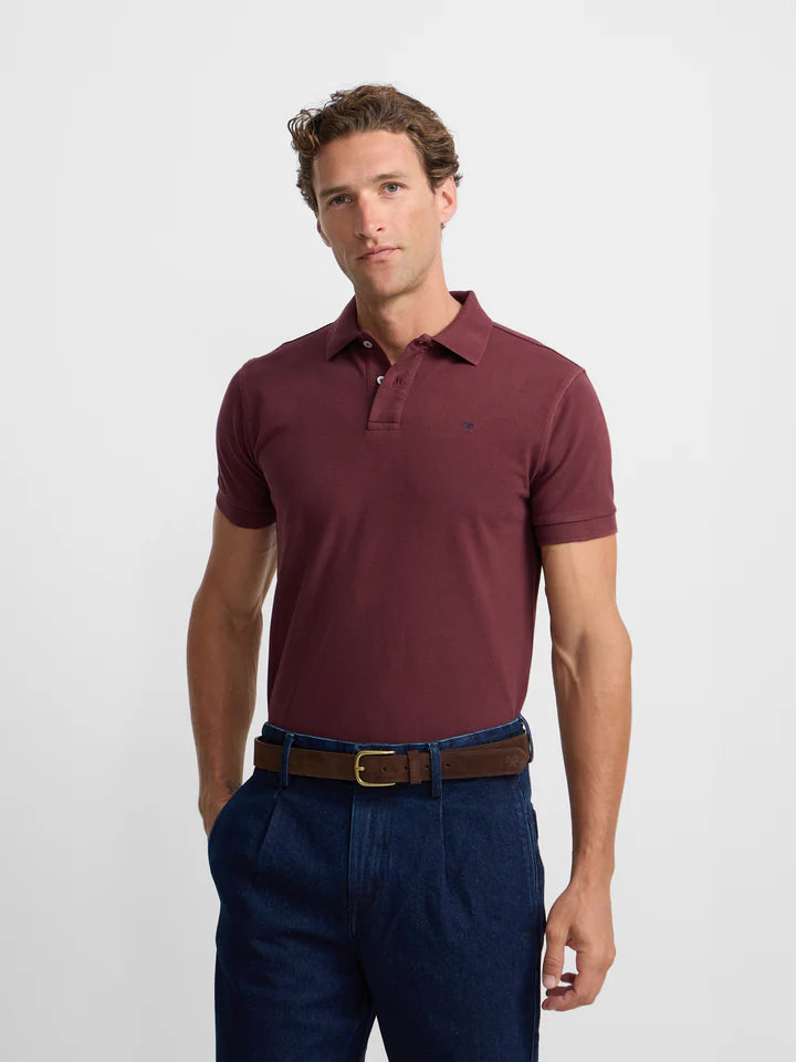 POLO CLASICO SILBON - BURDEOS