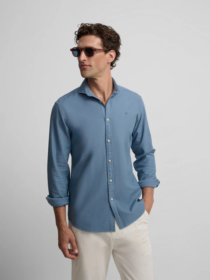 CAMISA SPORT ESTRUCTURA SILBON - AZUL