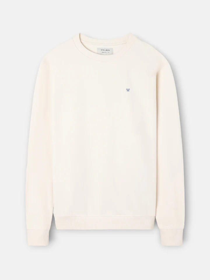 SUDADERA SILBON CREATIVE - CREMA