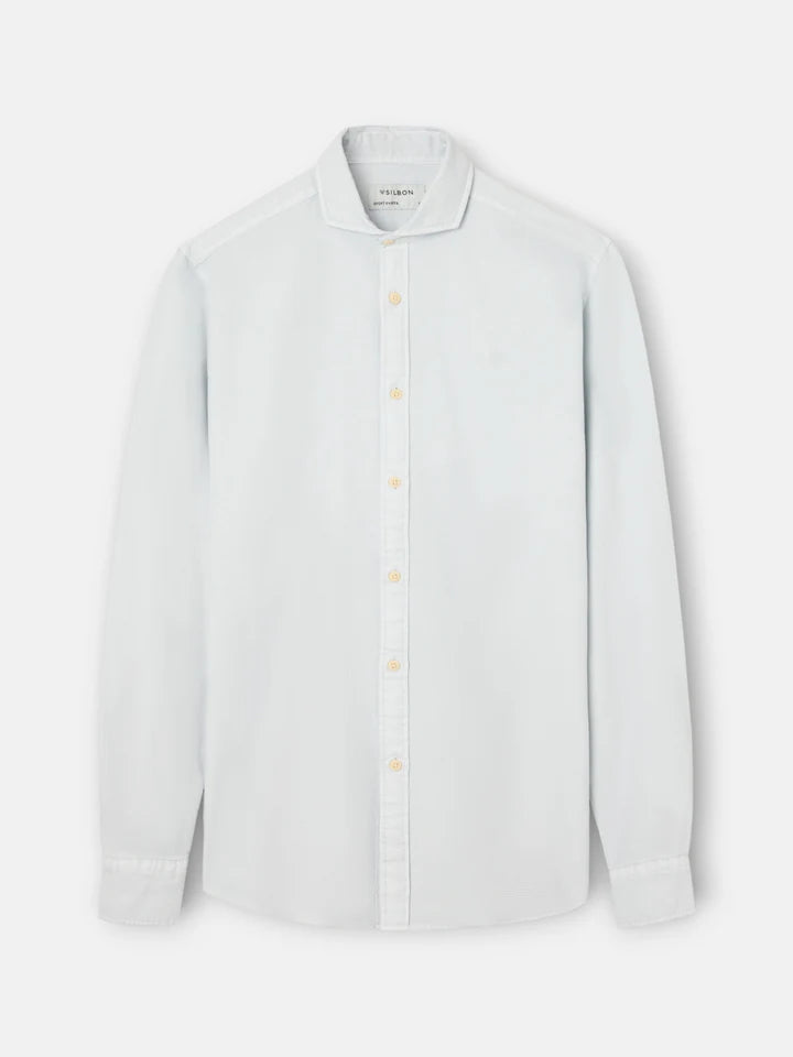 CAMISA SPORT ESTRUCTURA SILBON - VERDE CLARO