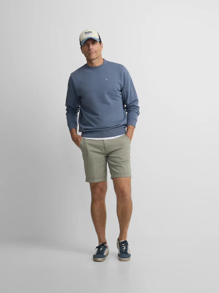 SUDADERA SILBON RAQUETA ETNICA - AZUL INDIGO