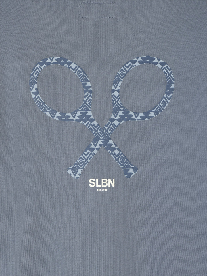 SUDADERA SILBON RAQUETA ETNICA - AZUL INDIGO
