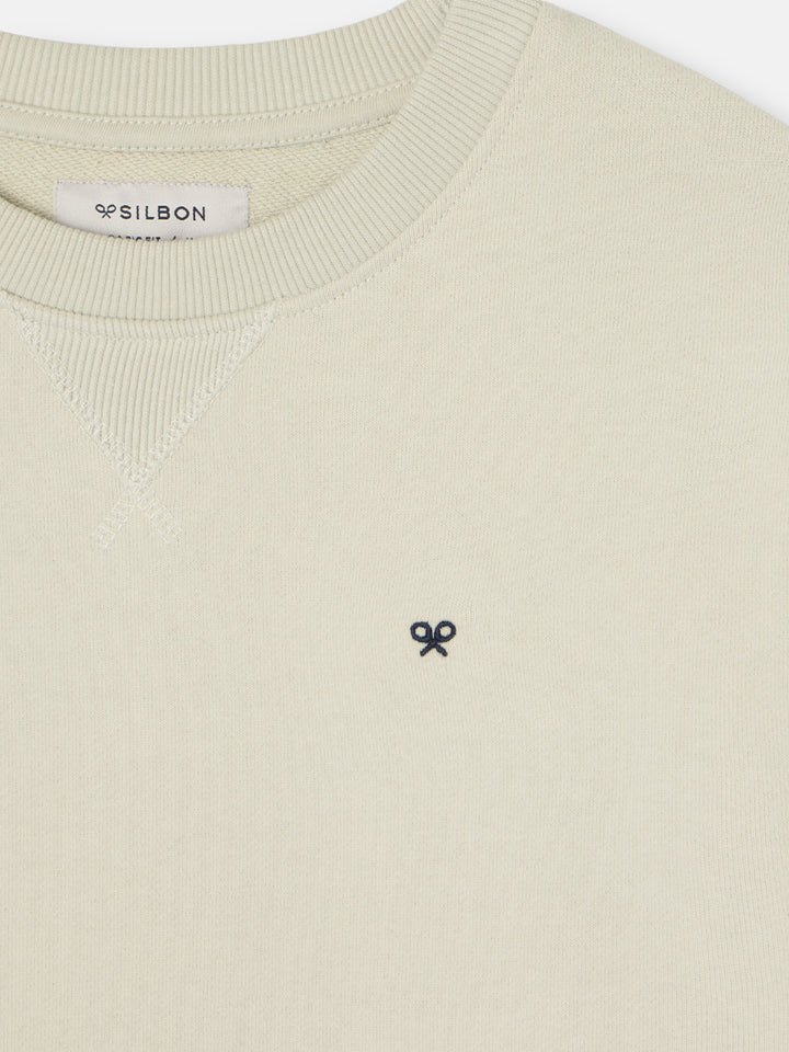 SUDADERA SILBON MINILOGO - VERDE