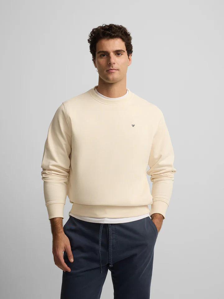 SUDADERA SILBON RAQUETA ETNICA - CREMA