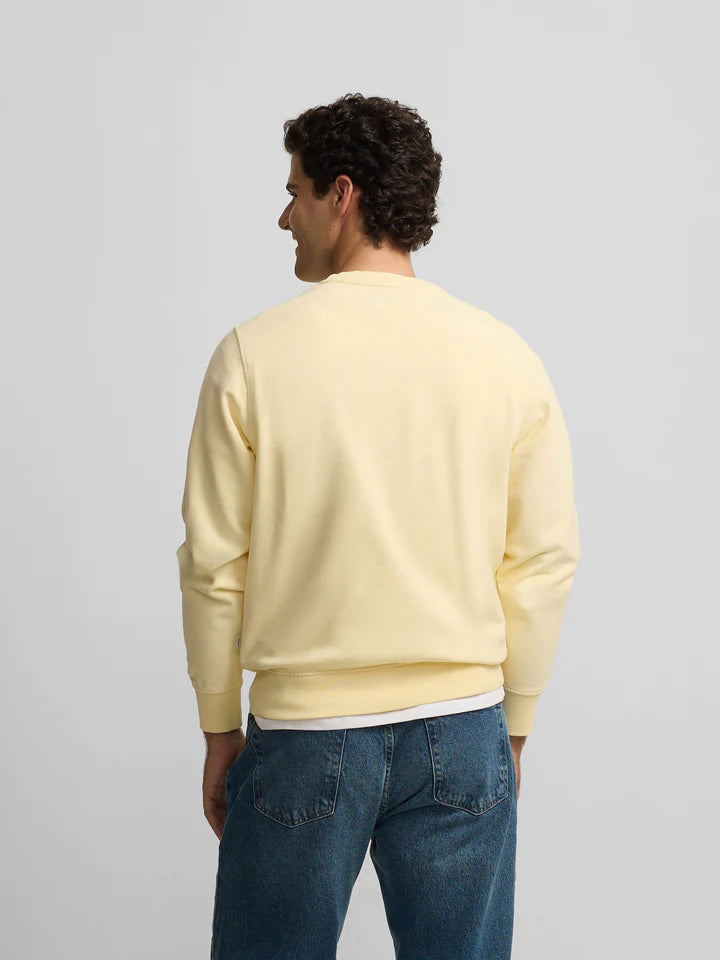 SUDADERA SILBON RAQUETA MEDIA - AMARILLO