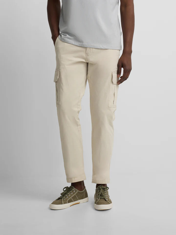 PANTALÓN CARGO SILBON CASUAL - hueso