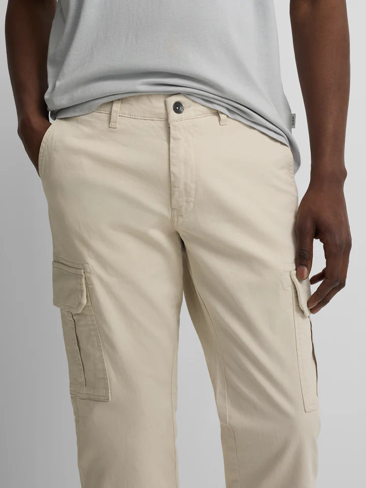 PANTALÓN CARGO SILBON CASUAL - hueso