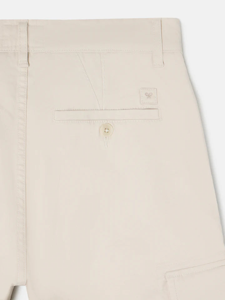 PANTALÓN CARGO SILBON CASUAL - hueso