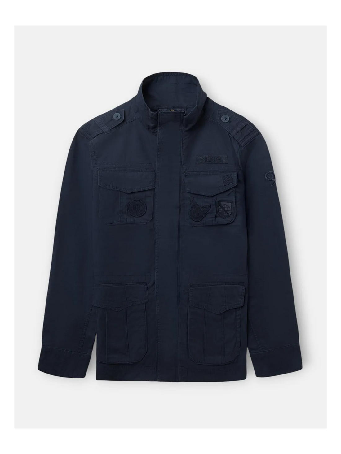 CHAQUETA SILBON MILITAR - MARINO