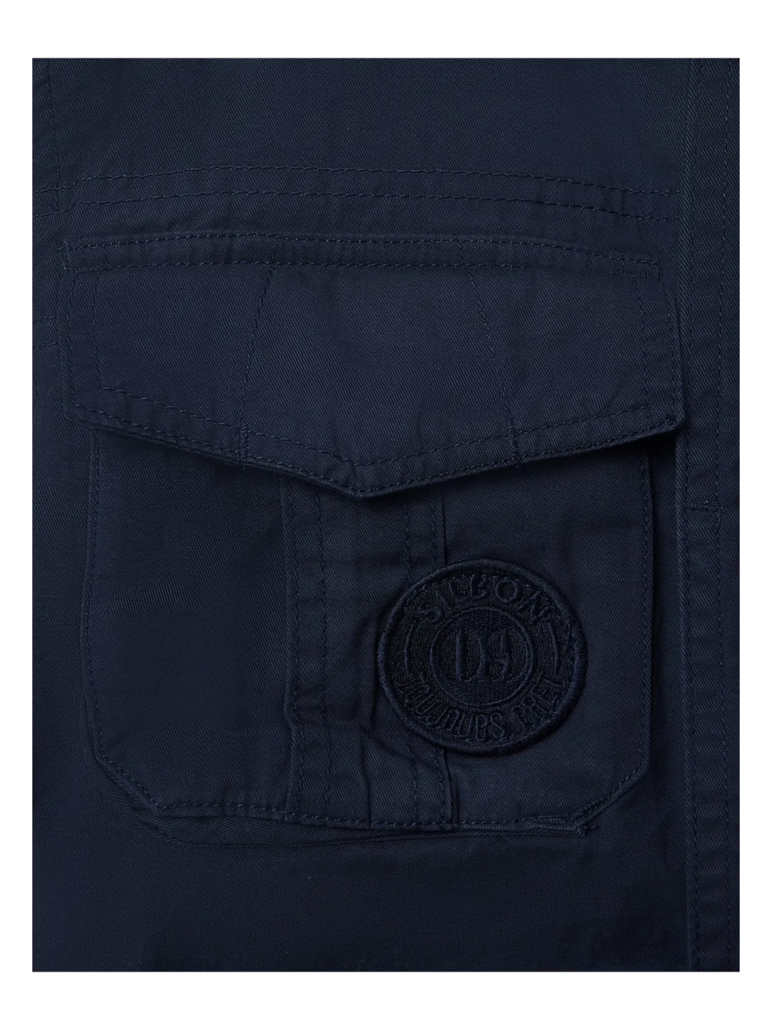 CHAQUETA SILBON MILITAR - MARINO