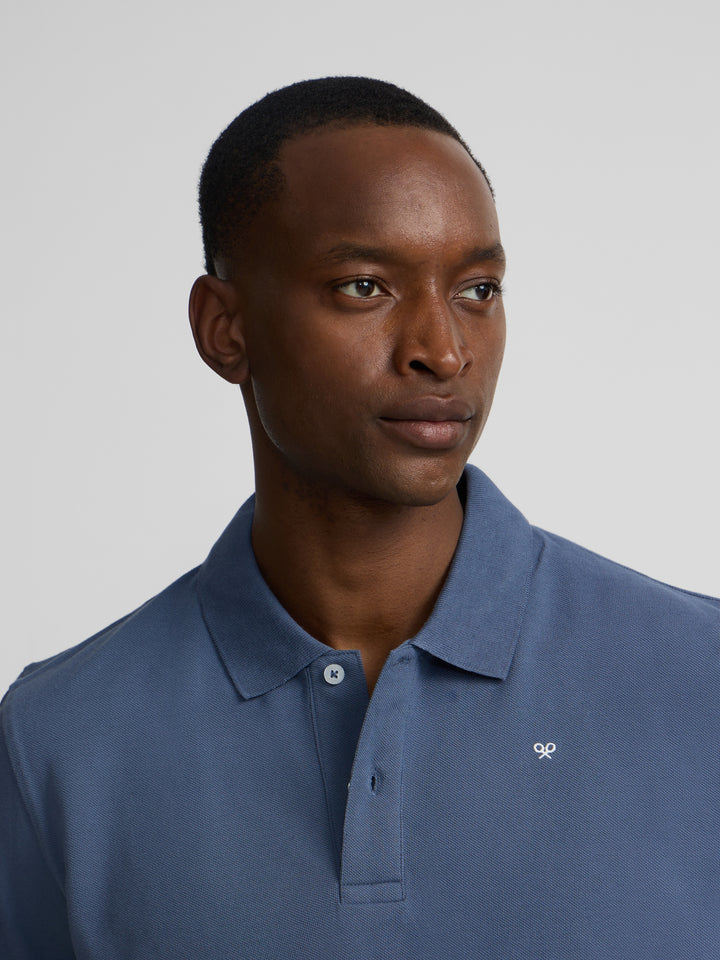 POLO SILBON CLASICO - AZUL
