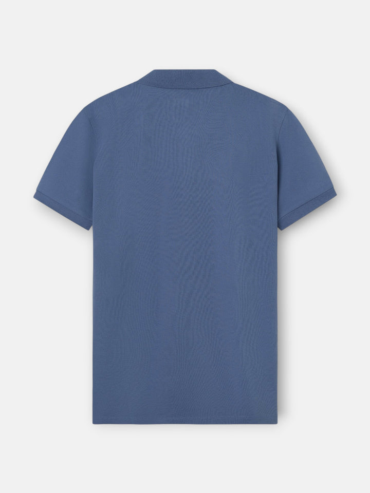 POLO SILBON CLASICO - AZUL