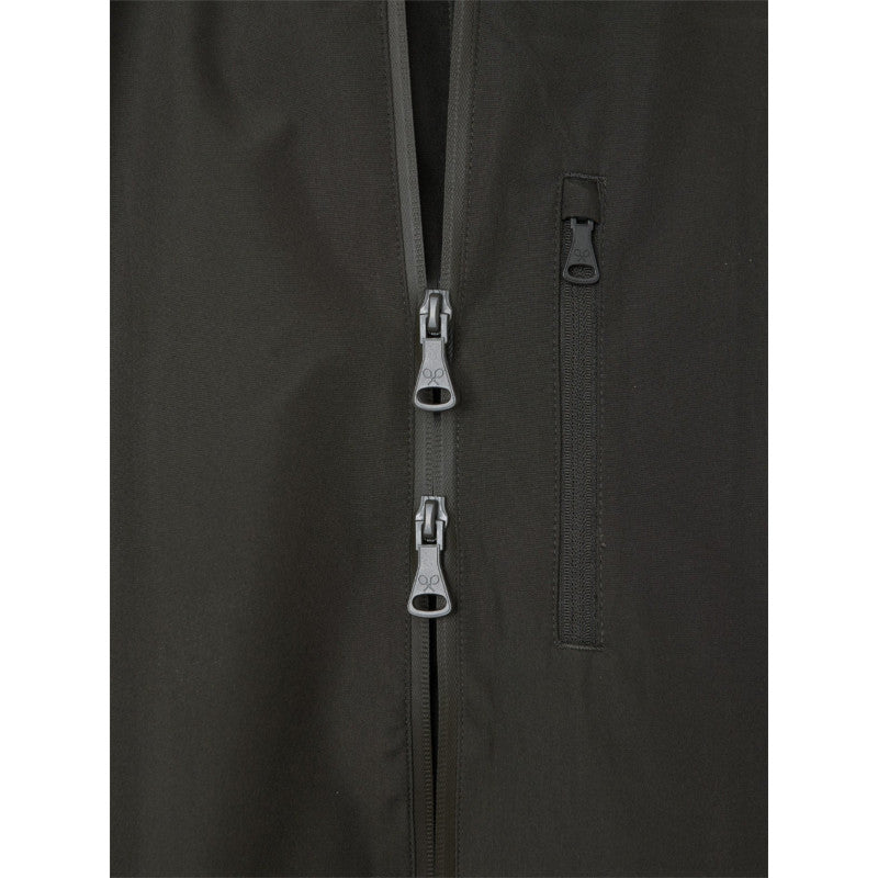 CHAQUETA SILBON CORTAVIENTOS CAPUCHA - VERDE