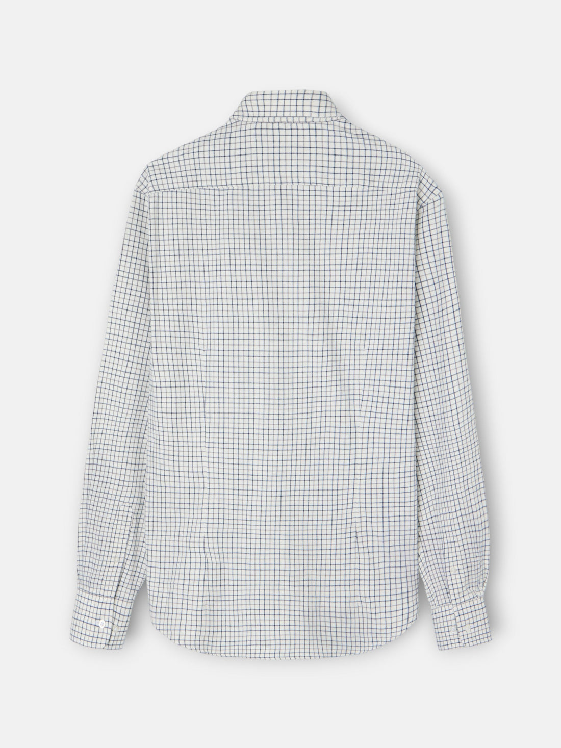 camisa silbon cuadro bicolor - MARINO
