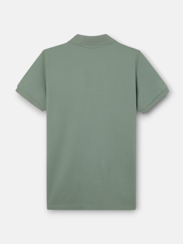 POLO SILBON LISO - VERDE