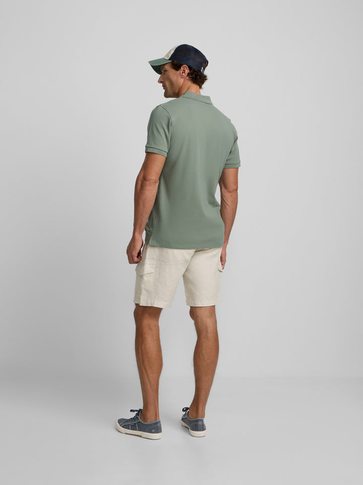 POLO SILBON LISO - VERDE