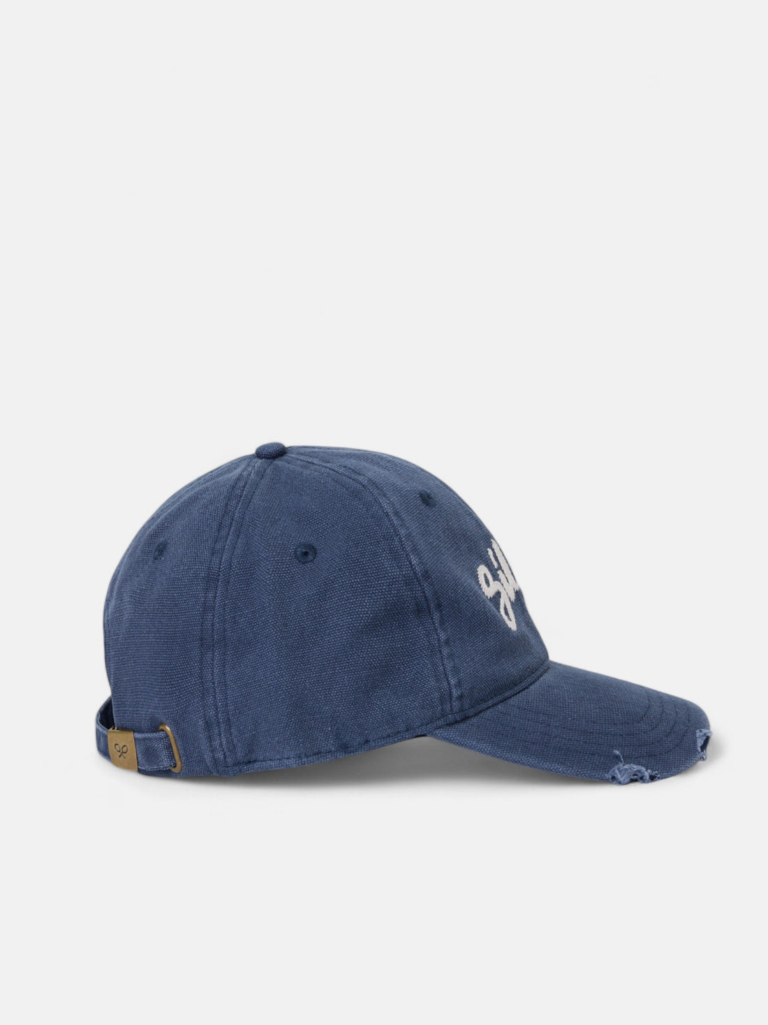 GORRA SILBON DESGASTADA - MARINO