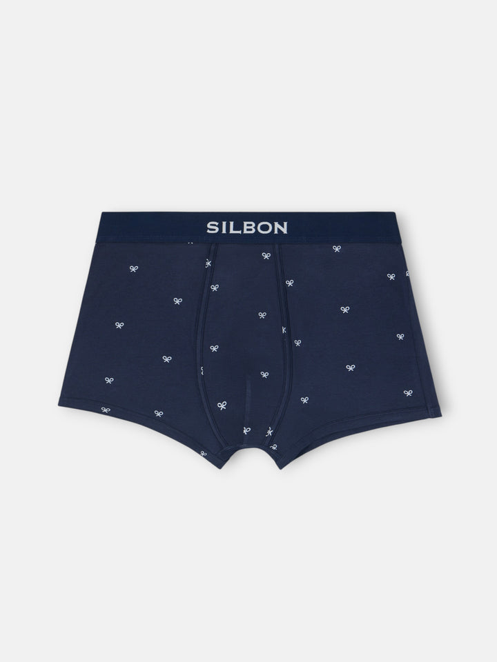 BOXER SILBON RAQUETAS - MARINO
