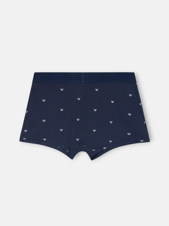BOXER SILBON RAQUETAS - MARINO