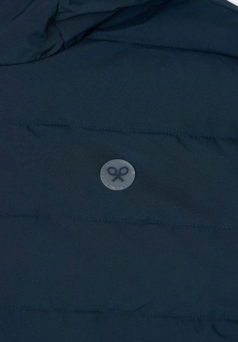 ABRIGO SILBON TECNICO REVERSIBLE - MARINO