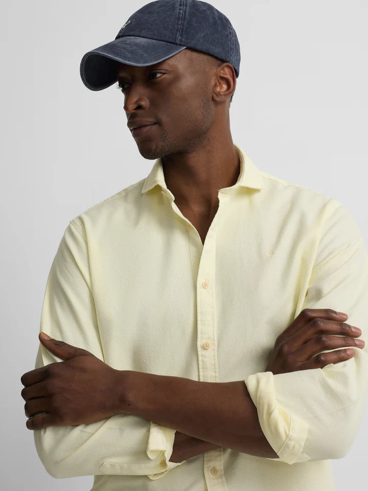 CAMISA SPORT ESTRUCTURA SILBON - AMARILLO