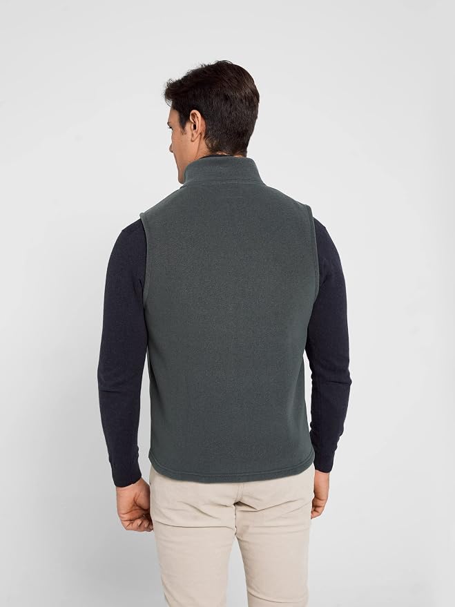CHALECO SILBON POLAR CLASICO - VERDE