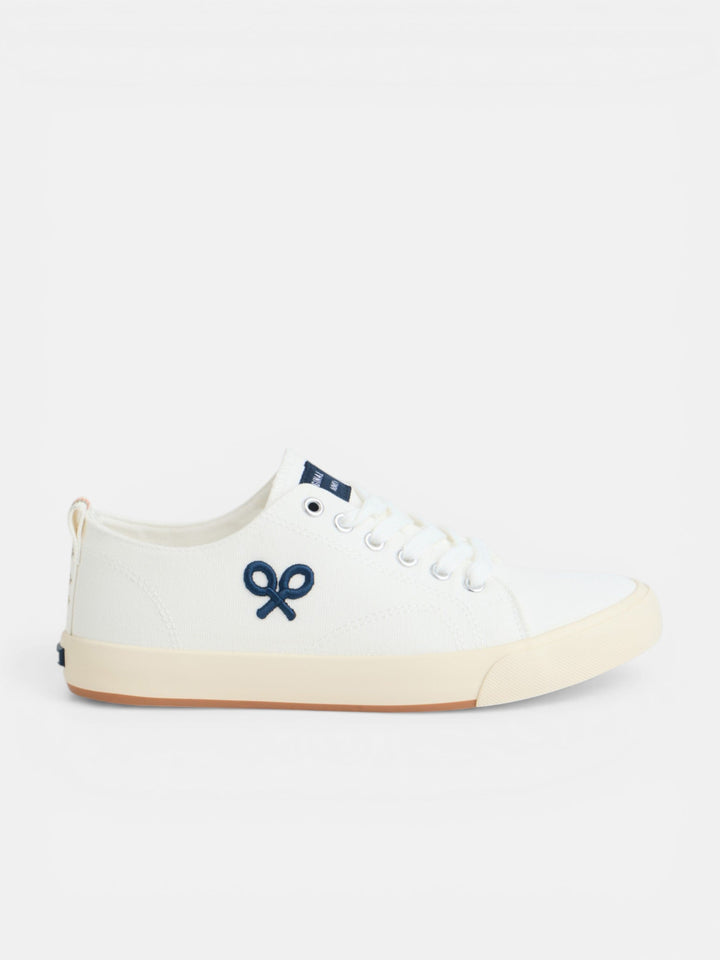 ZAPATILLA SILBON CLASICA LONA - BLANCO
