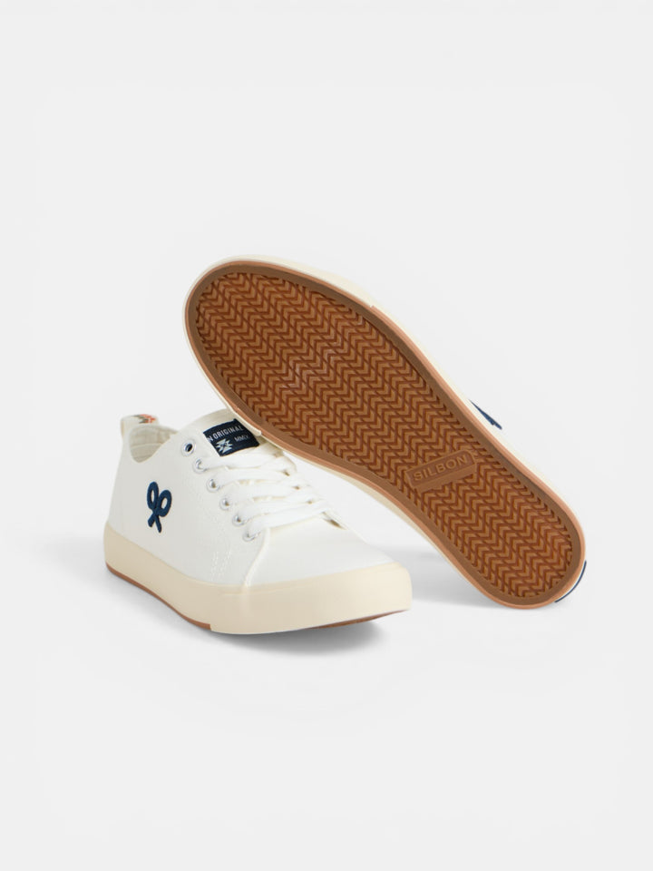 ZAPATILLA SILBON CLASICA LONA - BLANCO