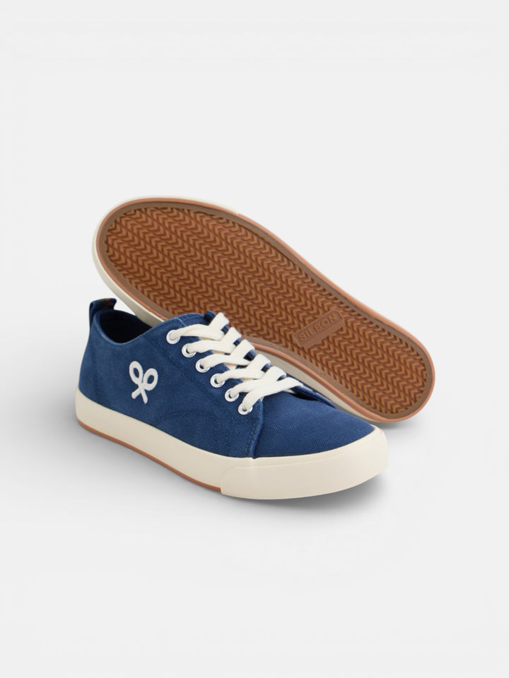 ZAPATILLA SILBON CLASICA LONA - MARINO