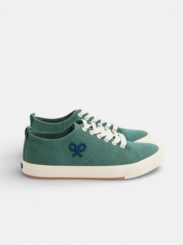 ZAPATILLA SILBON CLASICA LONA - VERDE