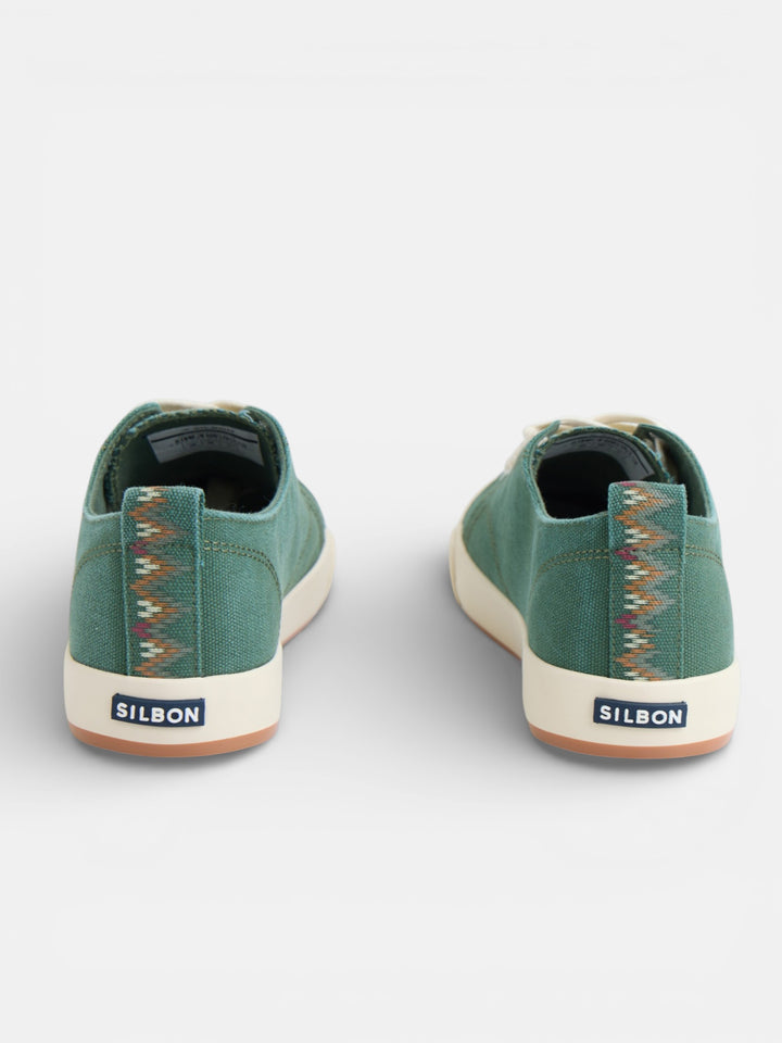 ZAPATILLA SILBON CLASICA LONA - VERDE